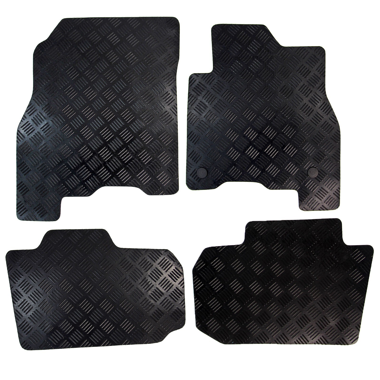 Fits Nissan Leaf Car Floor Mats 2018 onwards Tailored Rubber 4pc Set Heavy Duty