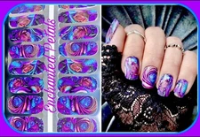 Color Nail Polish Strips, 16ct. Custom Enchanted Petals. Read Description Below