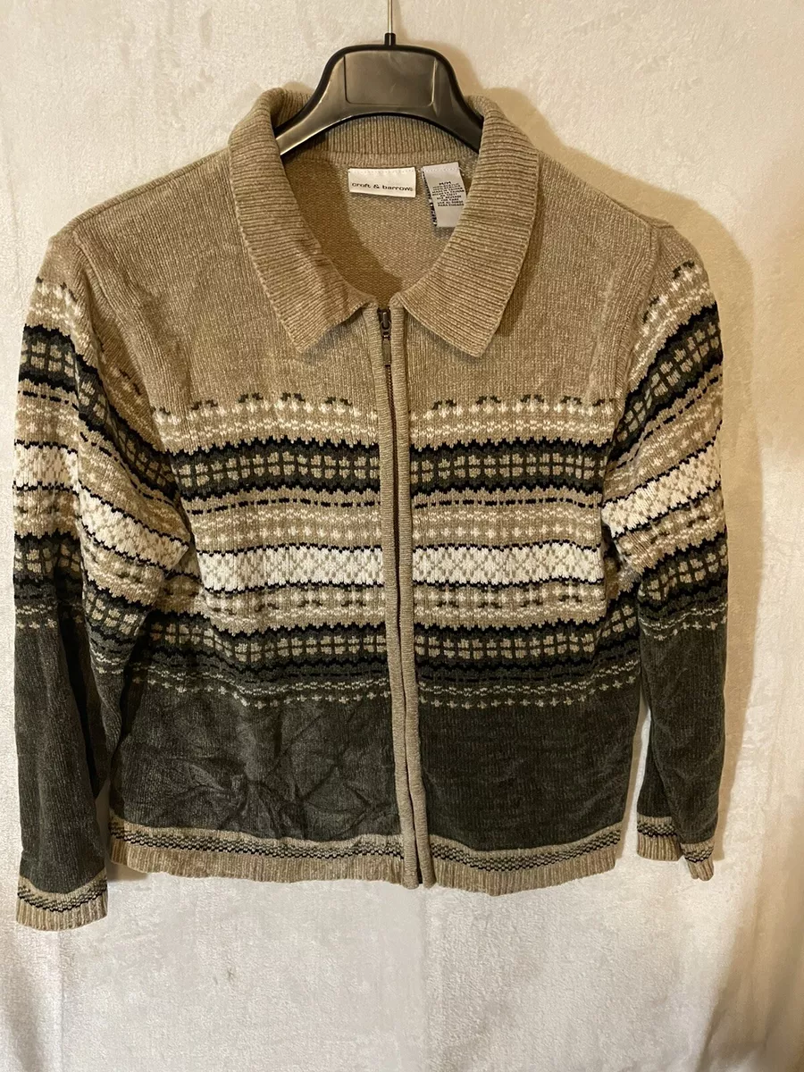Croft and barrow clearance zip up sweater