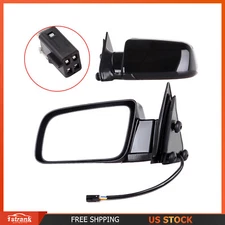 Power Side View Door Mirrors For 88-98 C/K 1500 Tahoe Yukon Pickup Pair Set