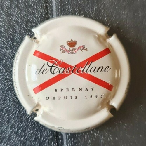 capsule champagne DE CASTELLANE crème croix rouge NR eBay
