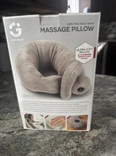 Massaging Neck Vibrating Pillow Relaxation For Home And Office Electric