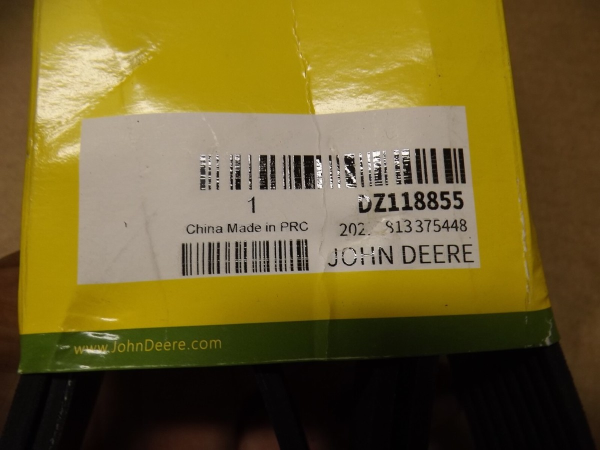 New OEM John Deere Poly-Rib Belt DZ118855 | eBay