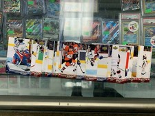 2005-06 UD ROOKIE CLASS hockey Lot 3-50 Lundqvist, Ward Rookies