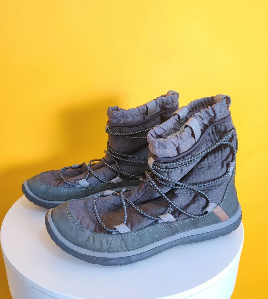 v ORIGINAL Clarks Women Snow Boots shoes Hiking Winter 13291