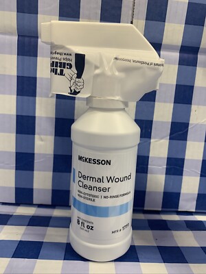 McKesson Dermal Wound Cleanser Spray Non-Cytotoxic Rinse-Free Formula 8 fl oz