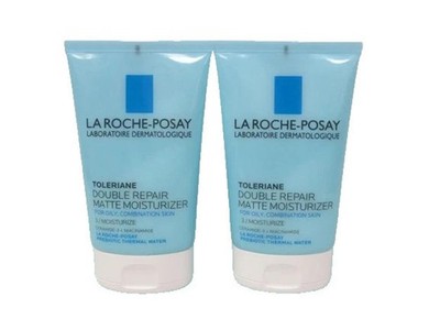 LA ROCHE POSAY TOLERIANE DOUBLE REPAIR MATTE MOISTURIZER 3.38 OZ EXP: 2028 2PCS