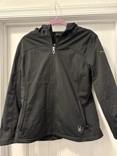 Spyder Women's Softshell Lightweight Hooded Jacket Size Large