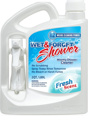 Shower Cleaner Spray Multi-Surface Weekly Application Requires No Scrubbing, Ble