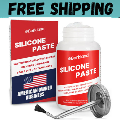 Silicone Paste Waterproof Dielectric Grease for Electrical Connectors, Spark... 