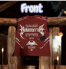 Civil Regime No Tomorrow Active Graveyard Muscle Tee  Men’s  Large New in bag 