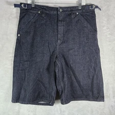 Jil Sander Japanese Selvedge Jeans Denim Shorts Size 34 Relaxed 12" Inseam