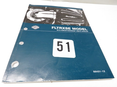 #ad #ad NEW Harley Davidson 2012 FLTRXSE Screamin Eagle Parts Catalog 99431 12 $40.00