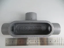 Hubbell Killark Conduit Body T27, Rigid Conduit Tee,  3/4" Threaded,  PACK OF 3!