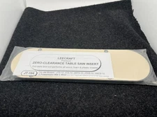 Leecraft Zero Clearance Table Saw Insert JT-164  - FOR JET SAWS