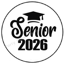 SENIOR 2026 GRADUATION ENVELOPE SEALS LABELS STICKERS PARTY FAVORS
