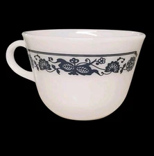 Old Town Blue Corelle Flat Cup Coffee Tea Cup