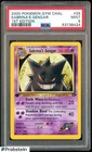 2000 Pokemon Gym Challenge 1st Edition #29 Sabrina's Gengar PSA 9 MINT