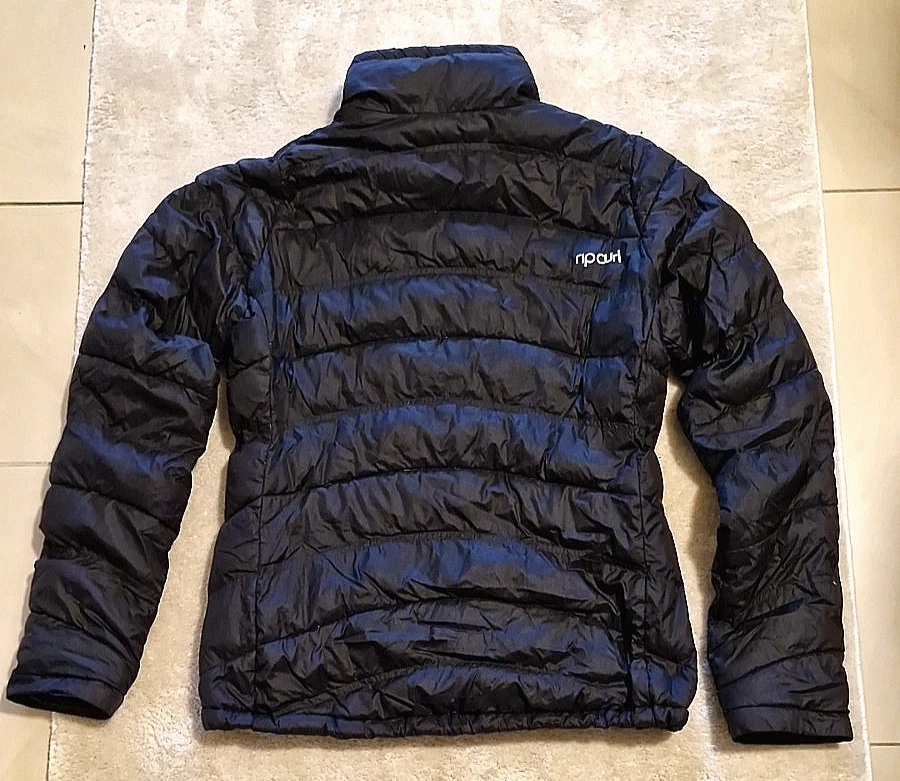 Damen Jacke, Winterjacke, Daunenjacke, Gr. M/L, ripcurl, schwarz, neuwertig - Bild 4 von 4