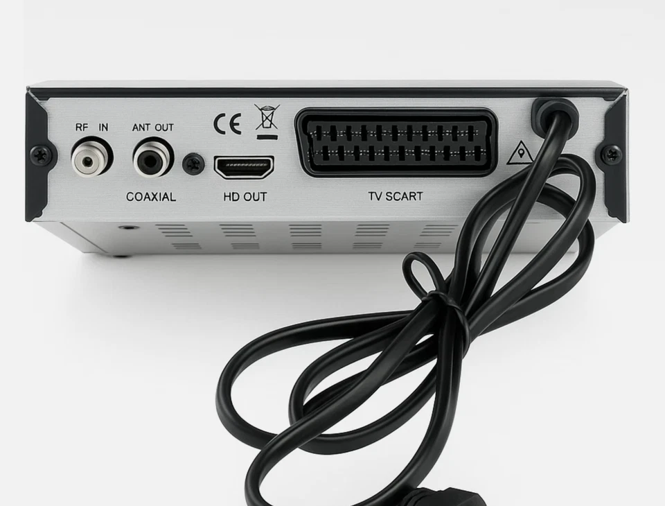 Digitale Terrestre DVB-T3 Decoder TV SCART HDMI 4K H265 Telecomando Pile - Immagine 4 di 4