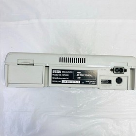 Sega Saturn console White Christmas Pack w/Controller No software USED Japan F/S