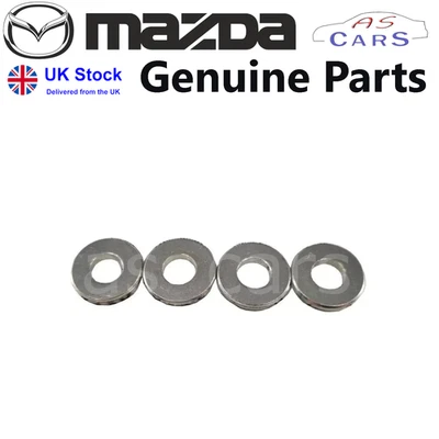 Mazda Injector Washers x4 2.0 & 2.2 Diesel SkyActiv 2 3 6 CX5 2013-2023 GENUINE - Image 1 of 4