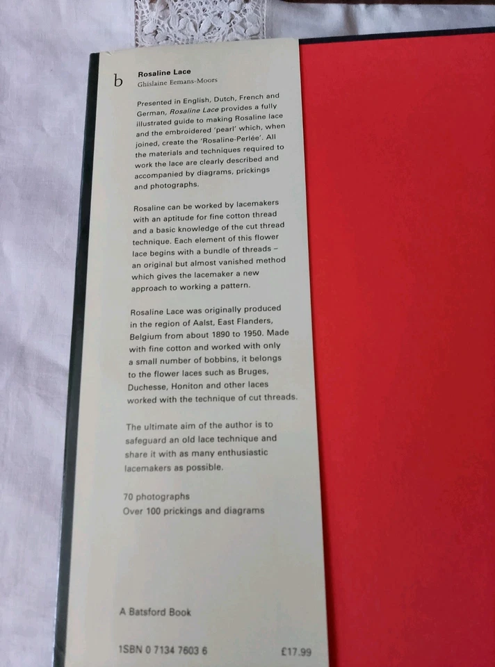 Rosaline lace book multi language  - Image 4 of 4