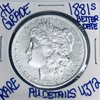 1881 S BU UNCIRCULATED MORGAN SILVER DOLLAR AUTHENTIC U.S.MINT FREESHIPPING 4372