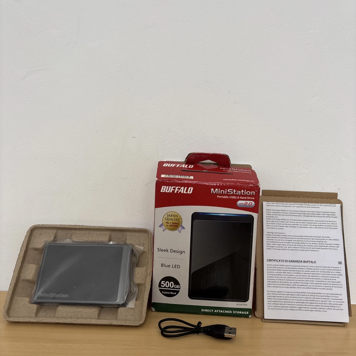Buffalo Technology 500 GB External Hard Disk Drives for sale | eBay UK