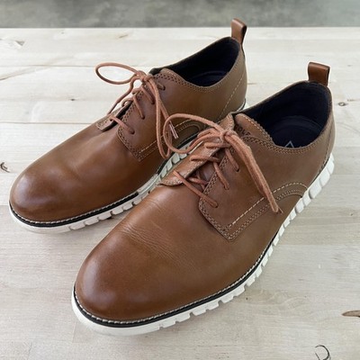 Cole Haan Zerogrand Shoes Mens Size 10.5 Brown Leather Lace  display picture 2