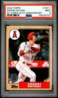 SHOHEI OHTANI 2022 Topps 1987 35th Anniversary #T87-1 Angels PSA 9 MINT
