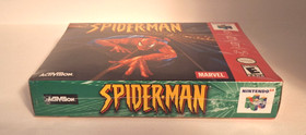 Spiderman 1st Print (Nintendo 64,) N64 New Factory Sealed Rare - WATA CGC VGA