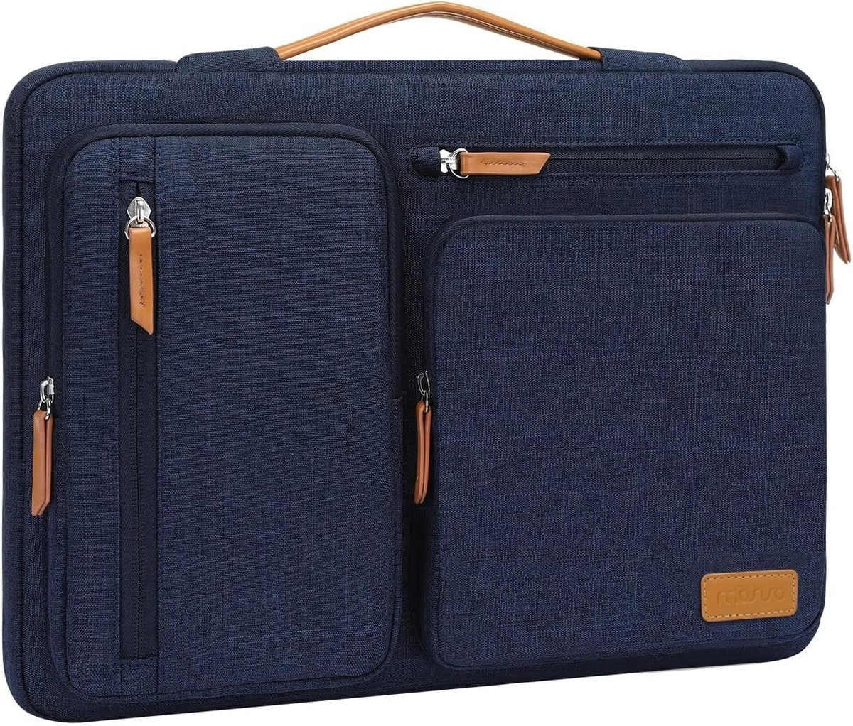 Laptophoes - Laptop sleeve - Rosé - Goud - Laptop - Marmer print - Luxe - Laptop case