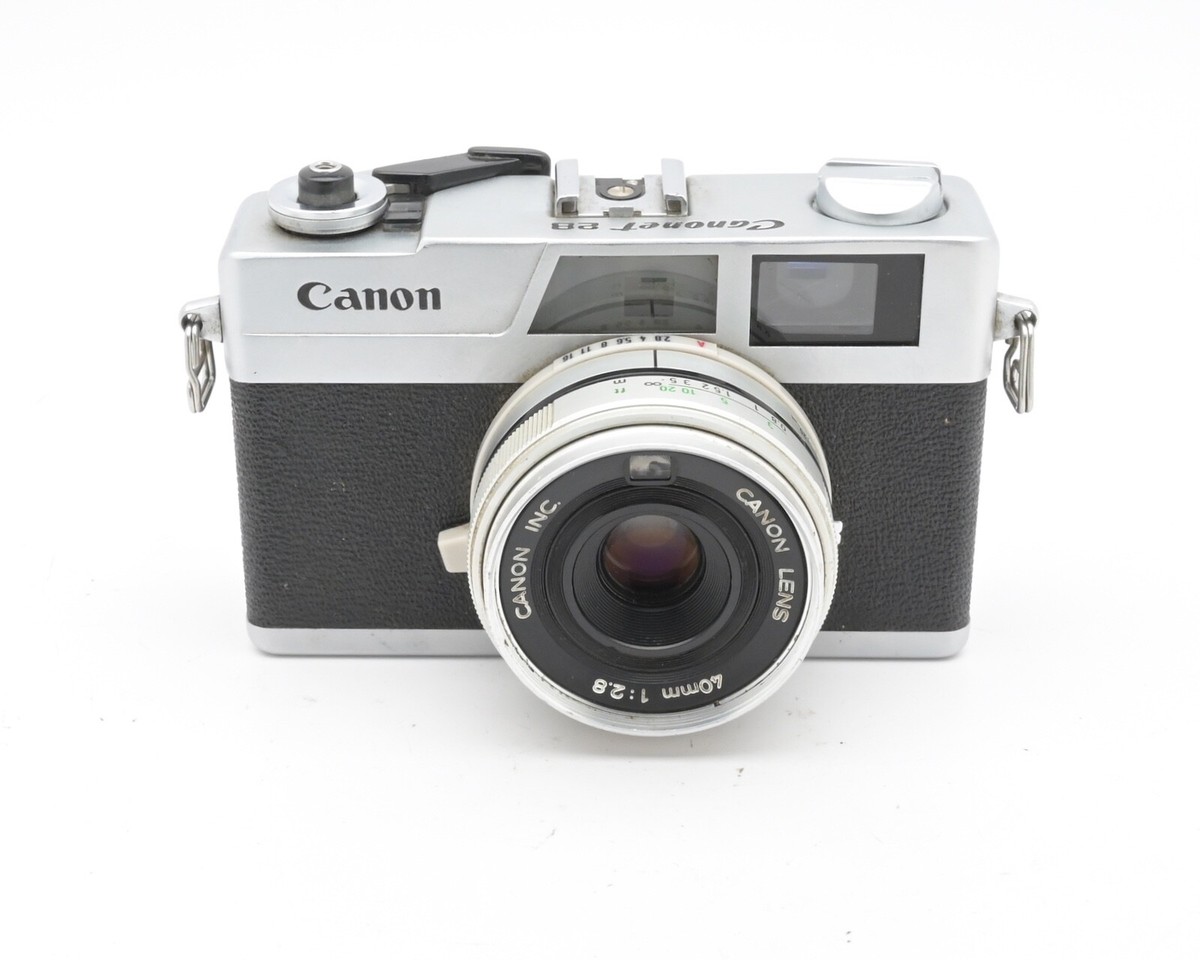 Canon Canonet 28 35mm Rangefinder Film Camera with Cap READ