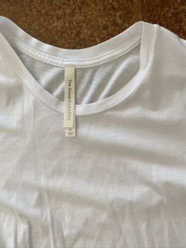 New Artizia The Group Babaton Womens White Tee, Medium - Picture 2 of 6