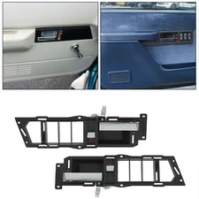 Front Interior Door Handles Set For 1988-1994 Chevy GMC C1500 K1500 Chrome Lever