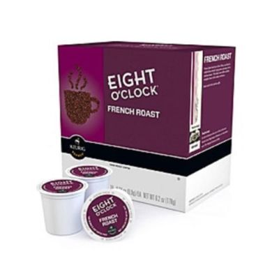 Eight O'Clock French Roast Coffee 18 to 144 Keurig Kcups Pick Any Size FREE SHIP