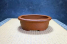 Genuine Japanese Bonsai pot "Mino Kenzan"