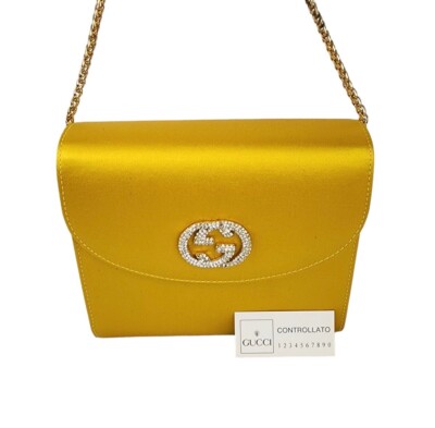 Yellow Vintage Gucci bag Gucci Vintage Yellow Patent Leather Tote | eBay main image 2
