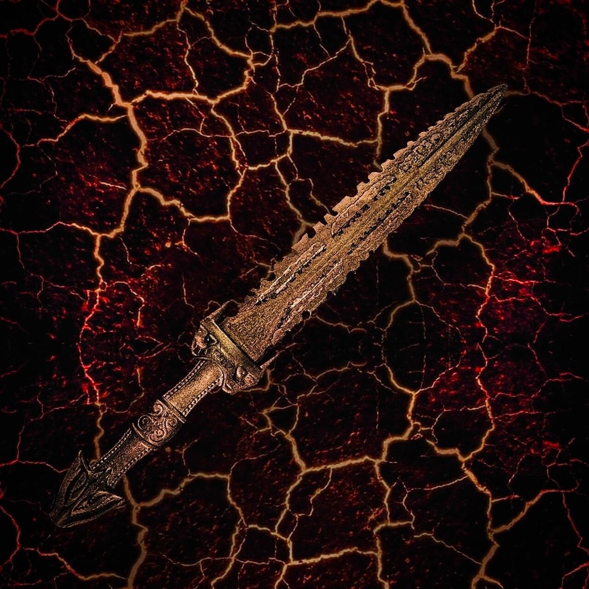 The Necromonger Irgun Knife Blade Replica Prop 1:1 (Painted) | eBay