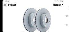 mercedes w211 bremsscheiben vorne W2114210912 mercedes w211 bremsscheiben vorne W2114210912