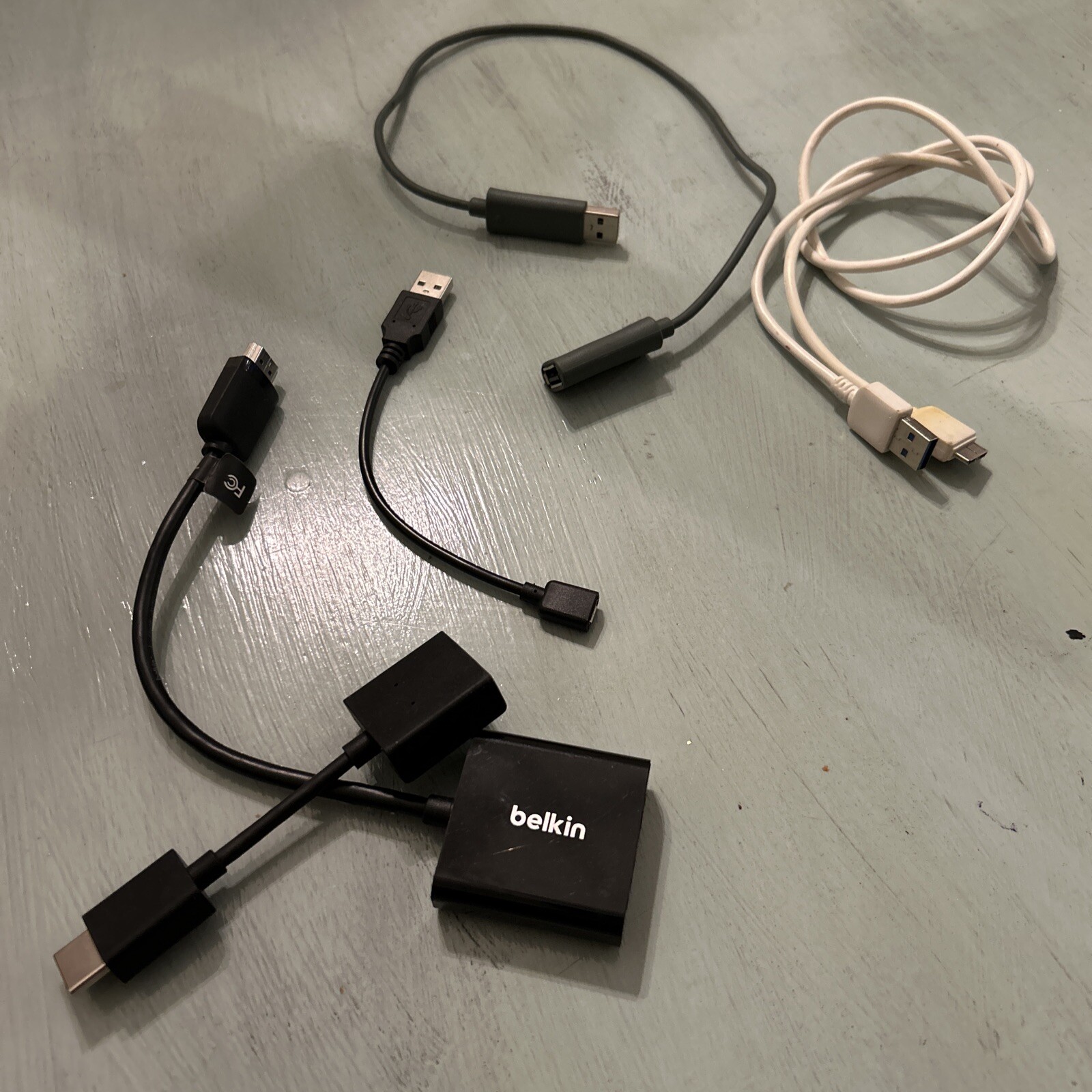 HDMi Cable Adapter USB Male  USB  Female Lot-image