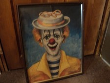 RED SKELTON  SIGN TWICE DATED 1950 BEAUTIFUL CLOWN '