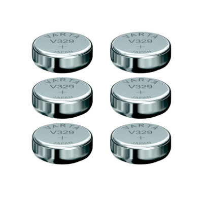 Varta V329 SR731 Silberoxid 1,55V 1er Blister - Menge wählbar -