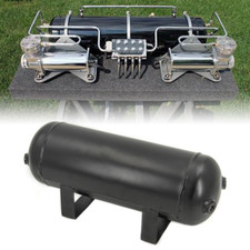 3-gallon Air Tank 14 Npt Holes For Train Horn Compressor Air Ride Suspension 3-gallon Air Tank 14 Npt Holes For Train Horn Compressor Air Ride Suspension