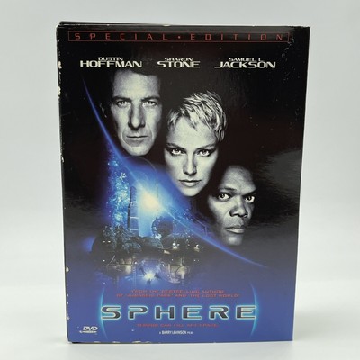 Sphere DVD, 1998 Special Edition Sam JacksonSharon Stone Dustin Hoffman