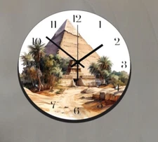 Egyptian pyramids  Wall Hanging Wall Clock Time Piece