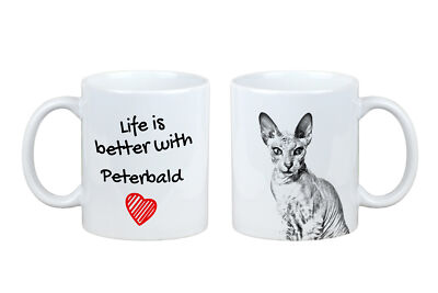 Peterbald Tasse mit Katze Leben ist besser Art-Dog