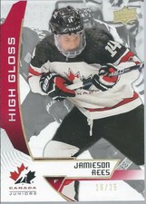  2019-20 Upper Deck UD Team Canada Juniors JAMIESON REES #68 High Gloss 16/25