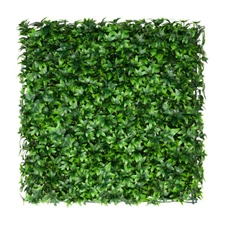 20"x20" Artificial Faux Greenery Ivy Leaf Fence Screen Wall Decor Panel